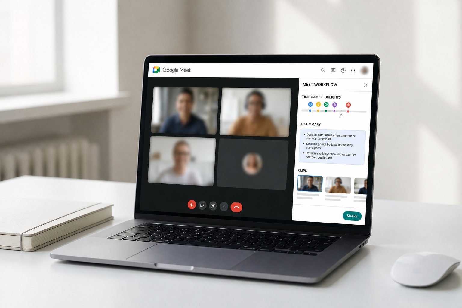 Espace de travail Google assisté par l’IA