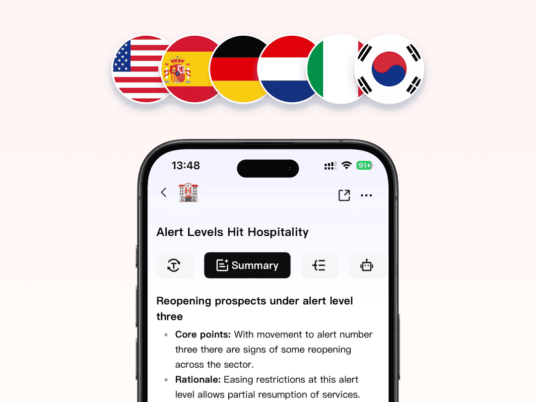 Résumé IA multilingue