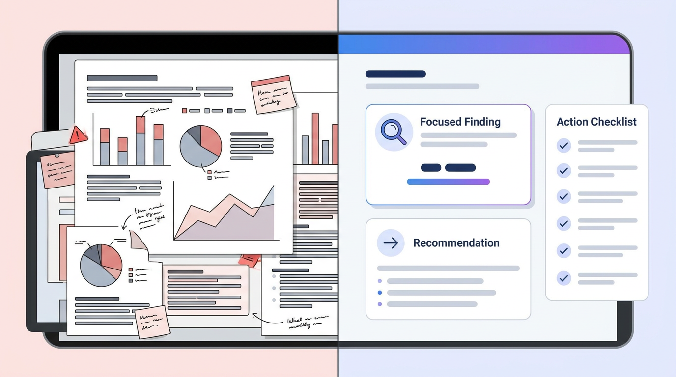 Executive Summary Mistakes Comparison