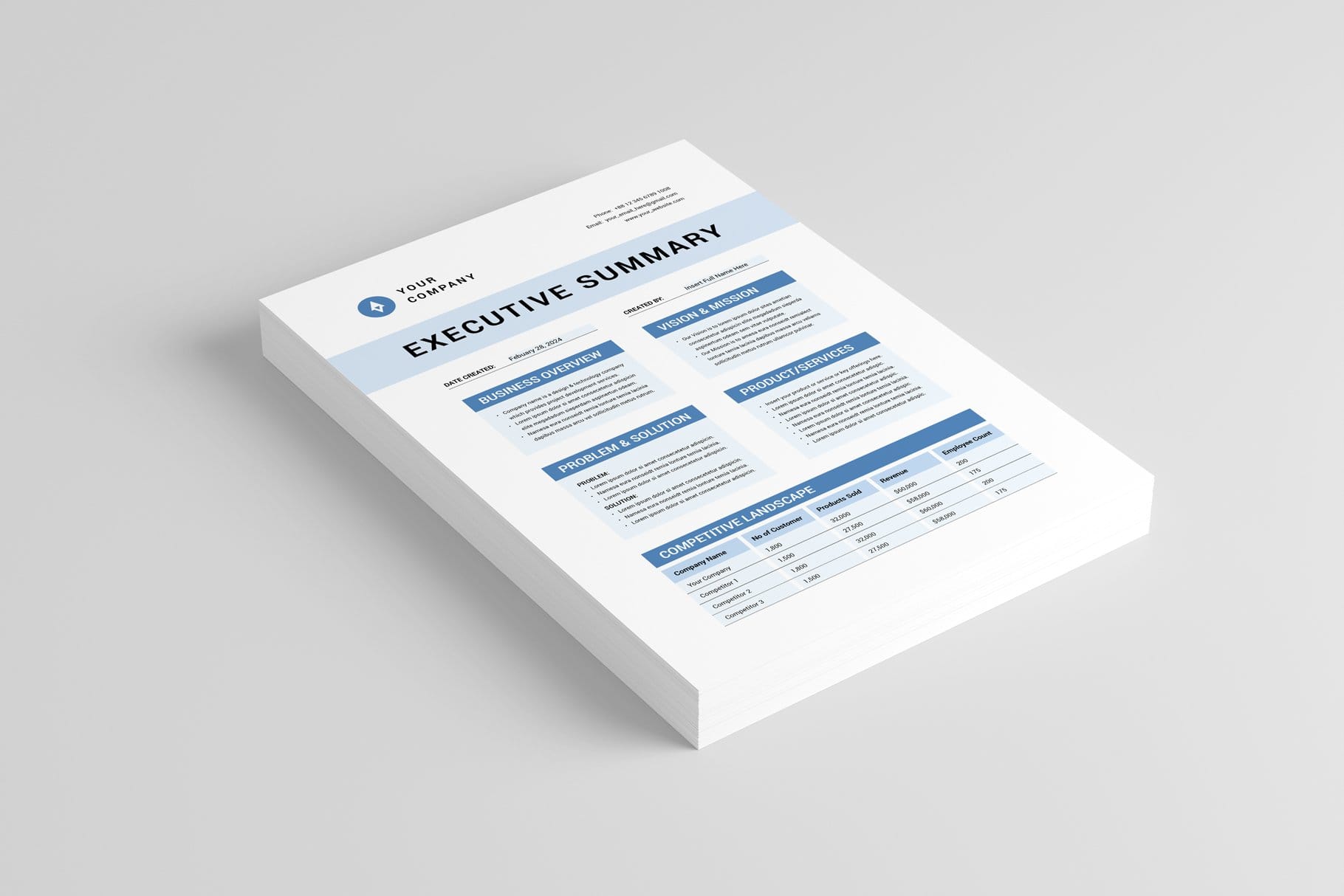 Esempi di Executive Summary: 8 modelli con esempi