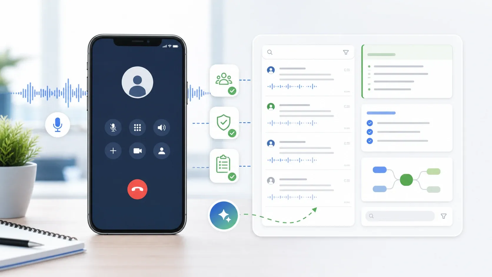 Comment enregistrer un appel téléphonique et le transformer en notes consultables