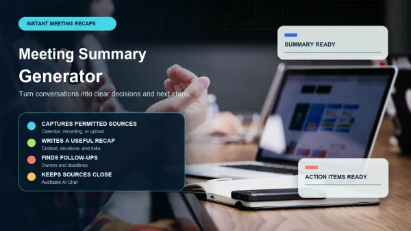 Meeting Summary Generator 